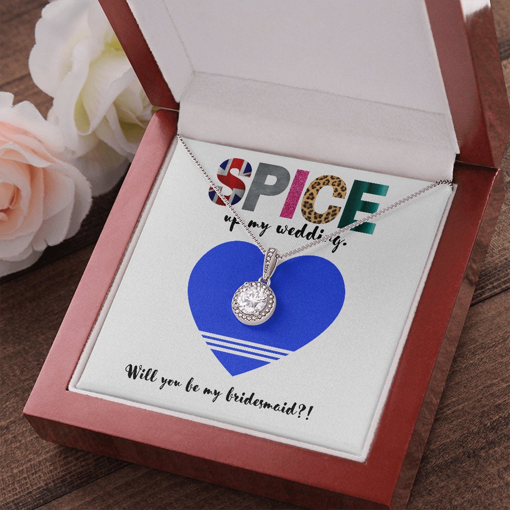 Pop Culture Bridesmaid Proposal Necklace