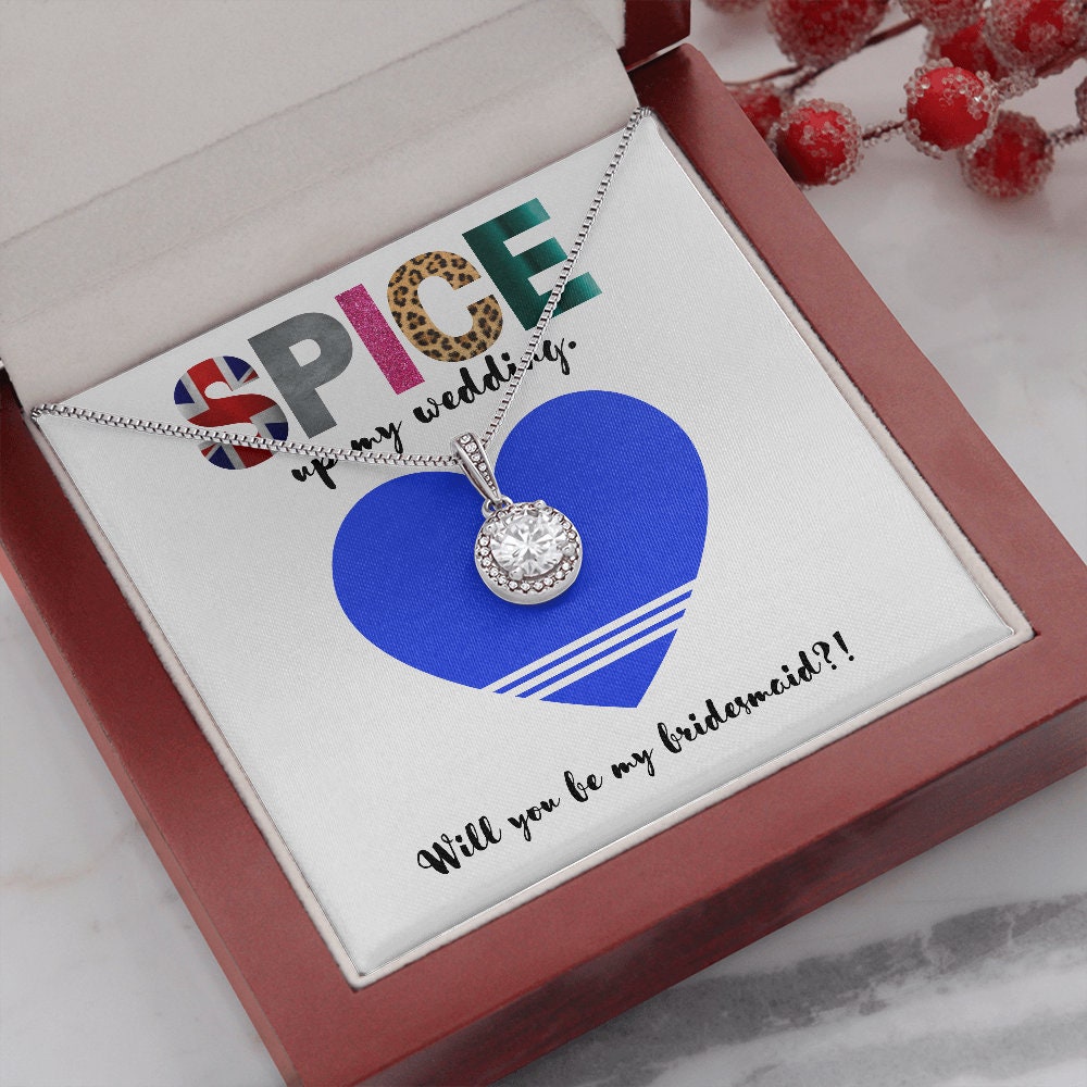 Pop Culture Bridesmaid Proposal Necklace