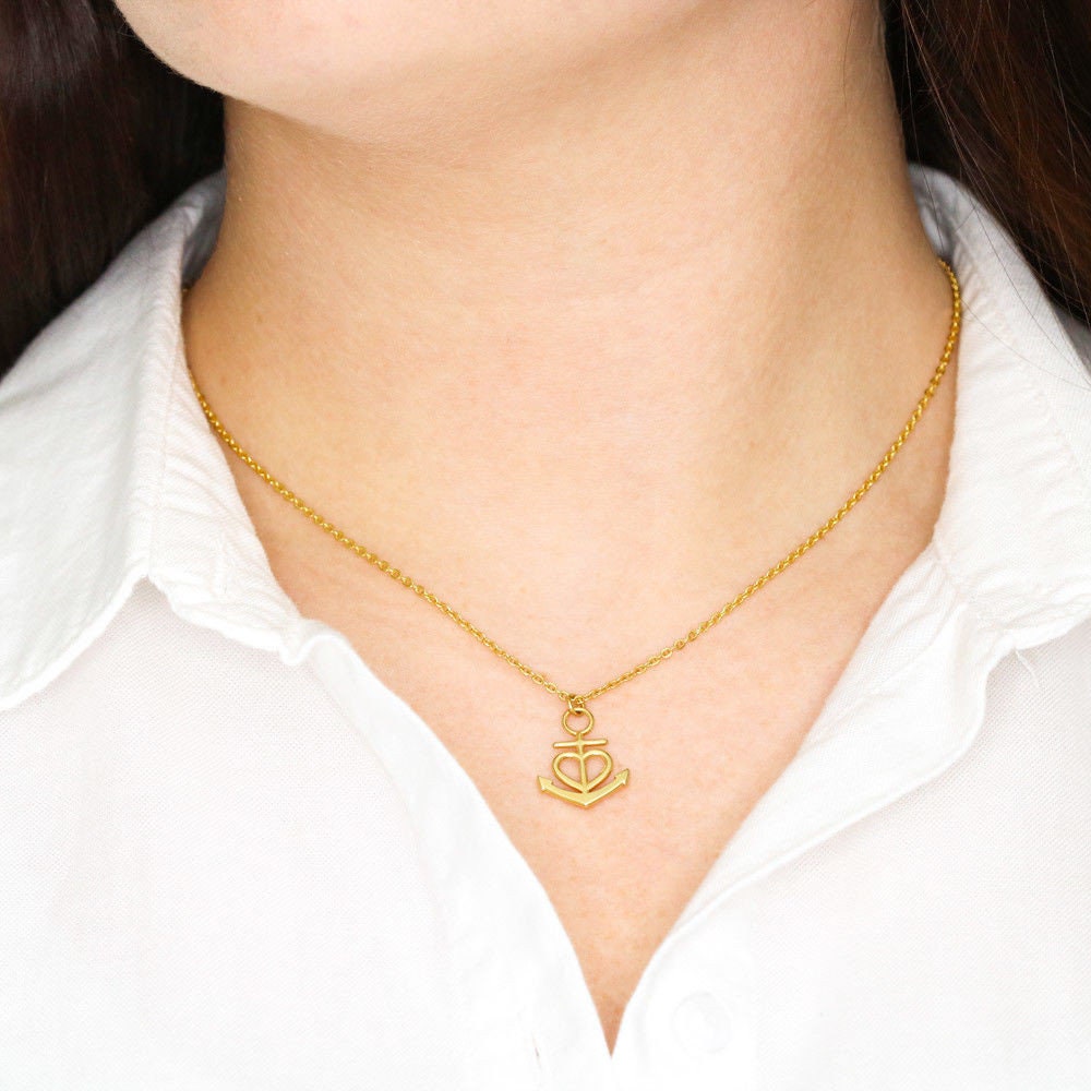 Anchor Bridesmaid Necklace