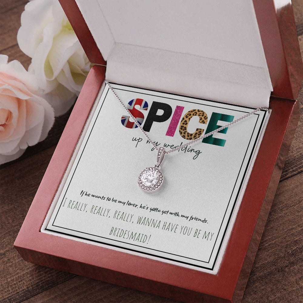 Spicey Bridesmaid Proposal Necklace