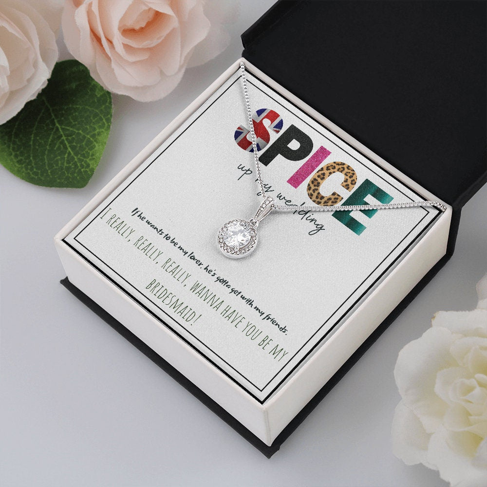 Spicey Bridesmaid Proposal Necklace