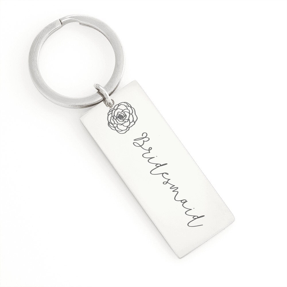 Bridesmaid Key Chain