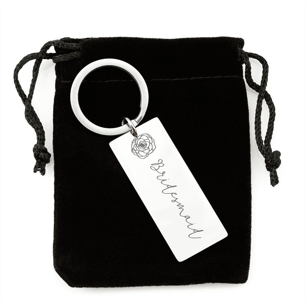 Bridesmaid Key Chain
