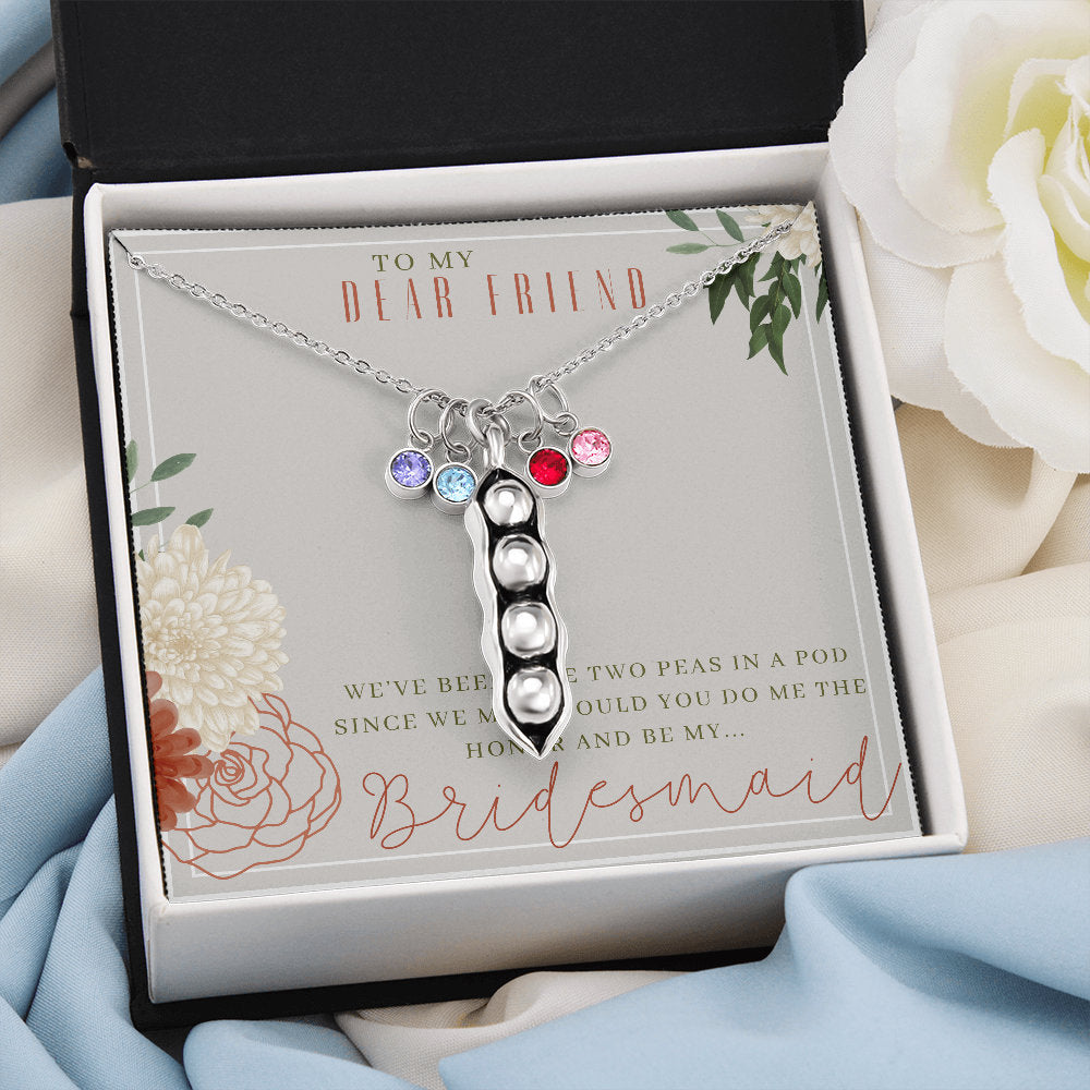 Bridesmaid Best Friend Necklace