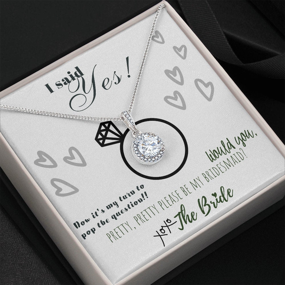 Bridesmaid Proposal Necklace
