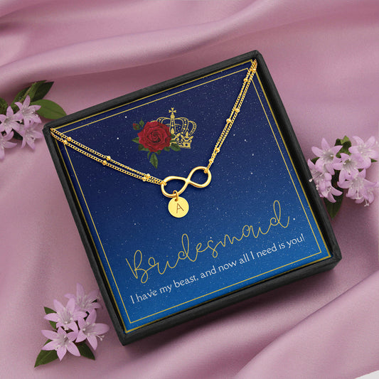Beauty and the Beast inspired Bridesmaid Gift Bracelet // Bridesmaid Proposal