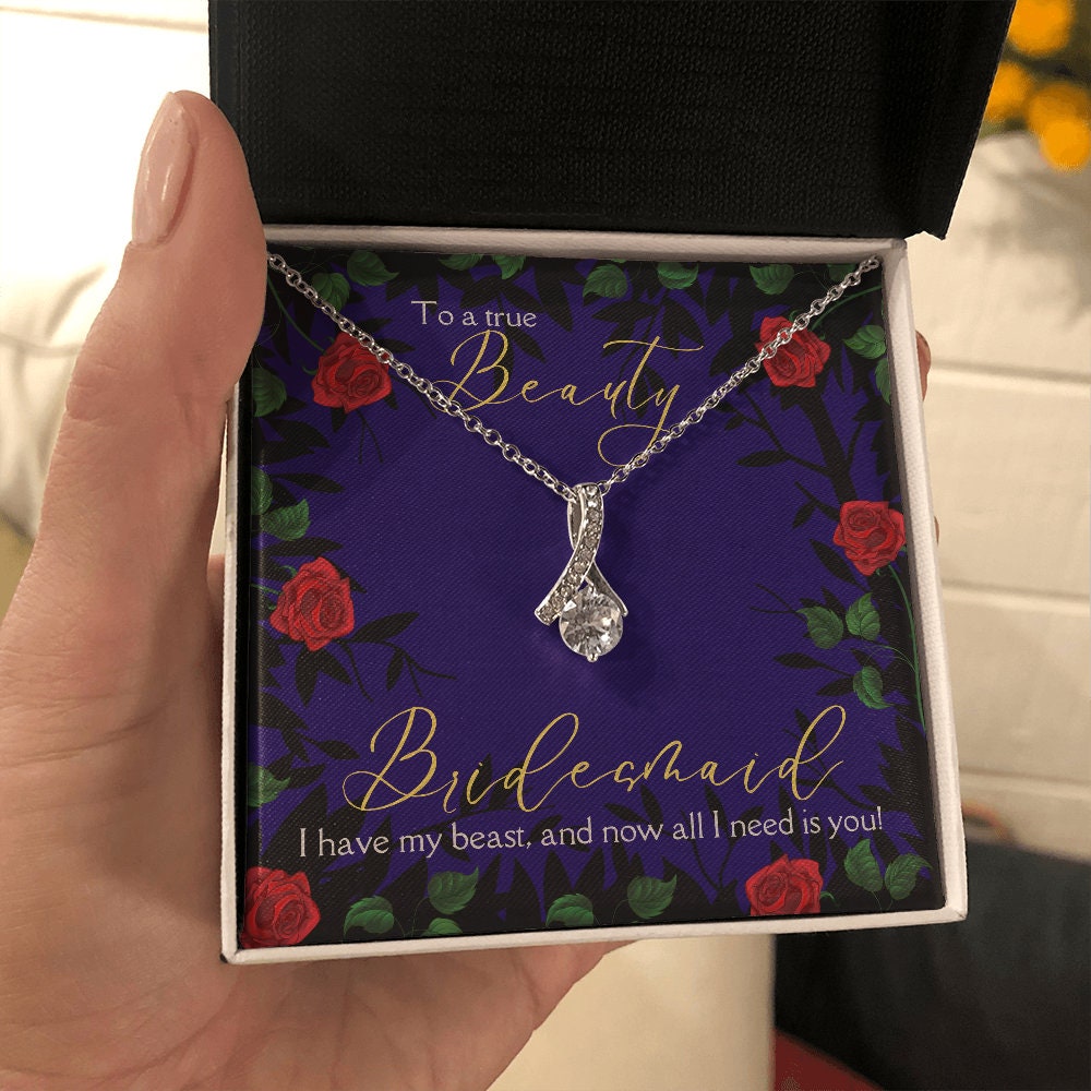 Enchanted Forest Bridesmaid Keepsake
