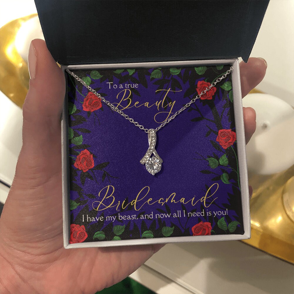 Enchanted Forest Bridesmaid Keepsake