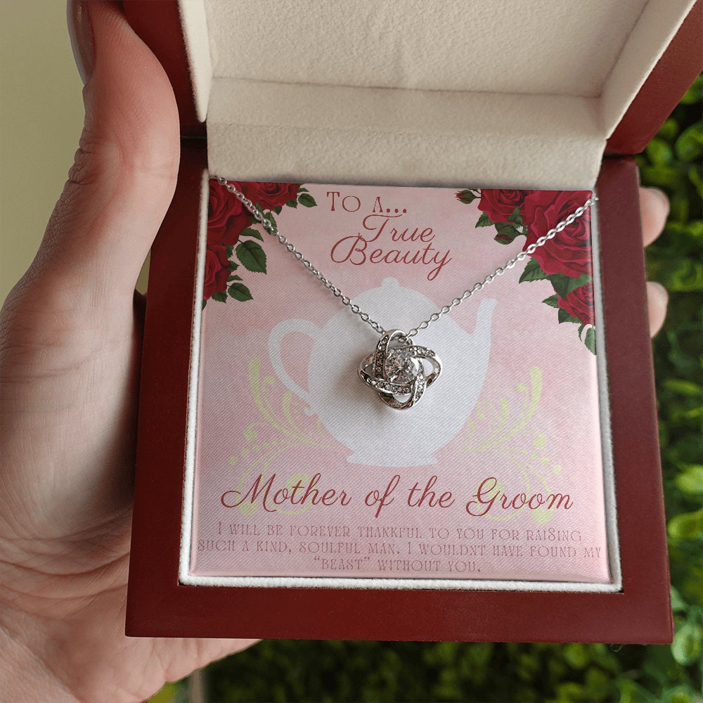 Beauty and the Beast themed Mother of the Groom Gift // Necklace