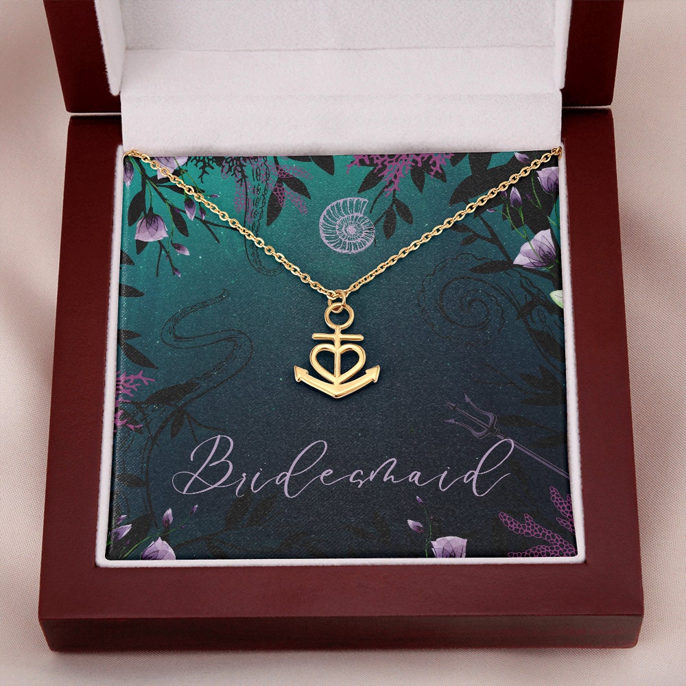 Under the Sea themed Bridesmaid Jewelry & Gift