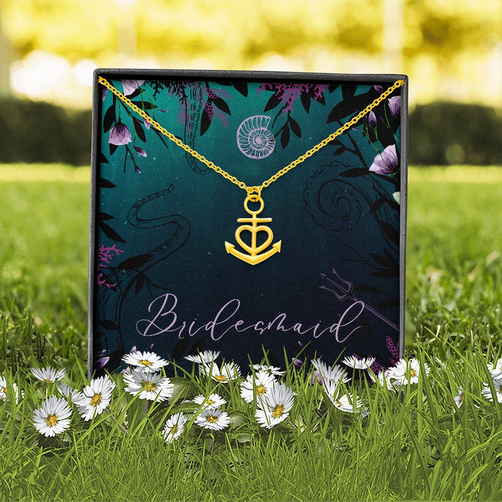 Under the Sea themed Bridesmaid Jewelry & Gift