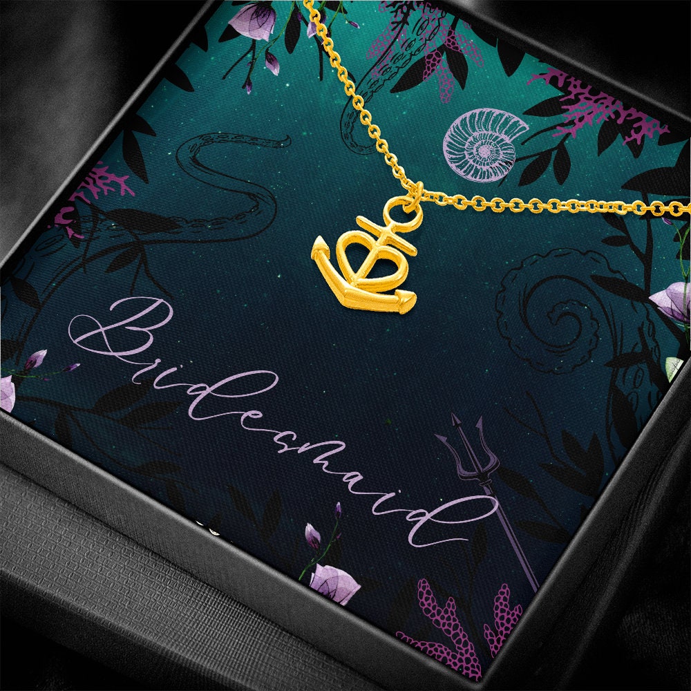 Under the Sea themed Bridesmaid Jewelry & Gift