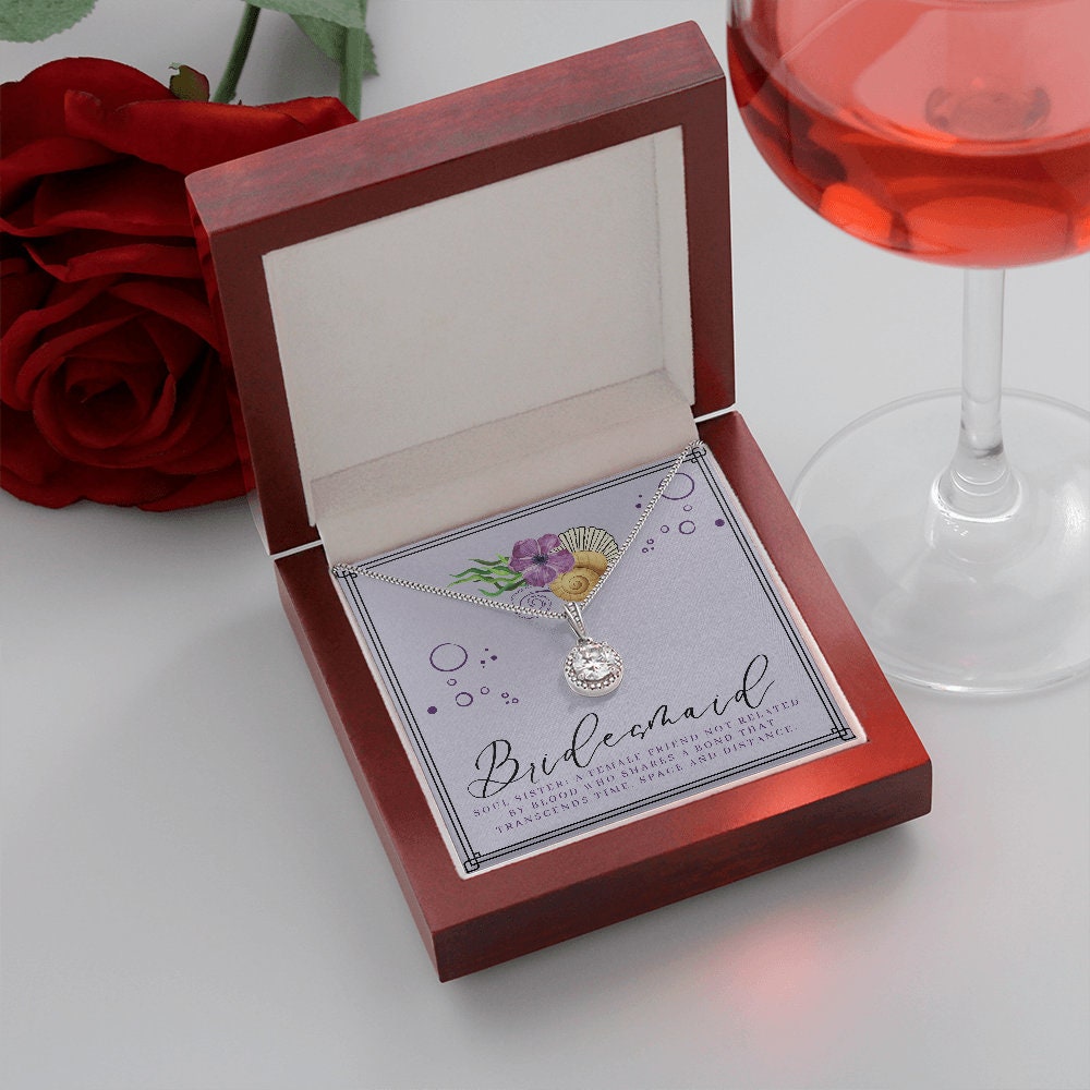 Mermaid Theme Bridesmaid Gift - Necklace