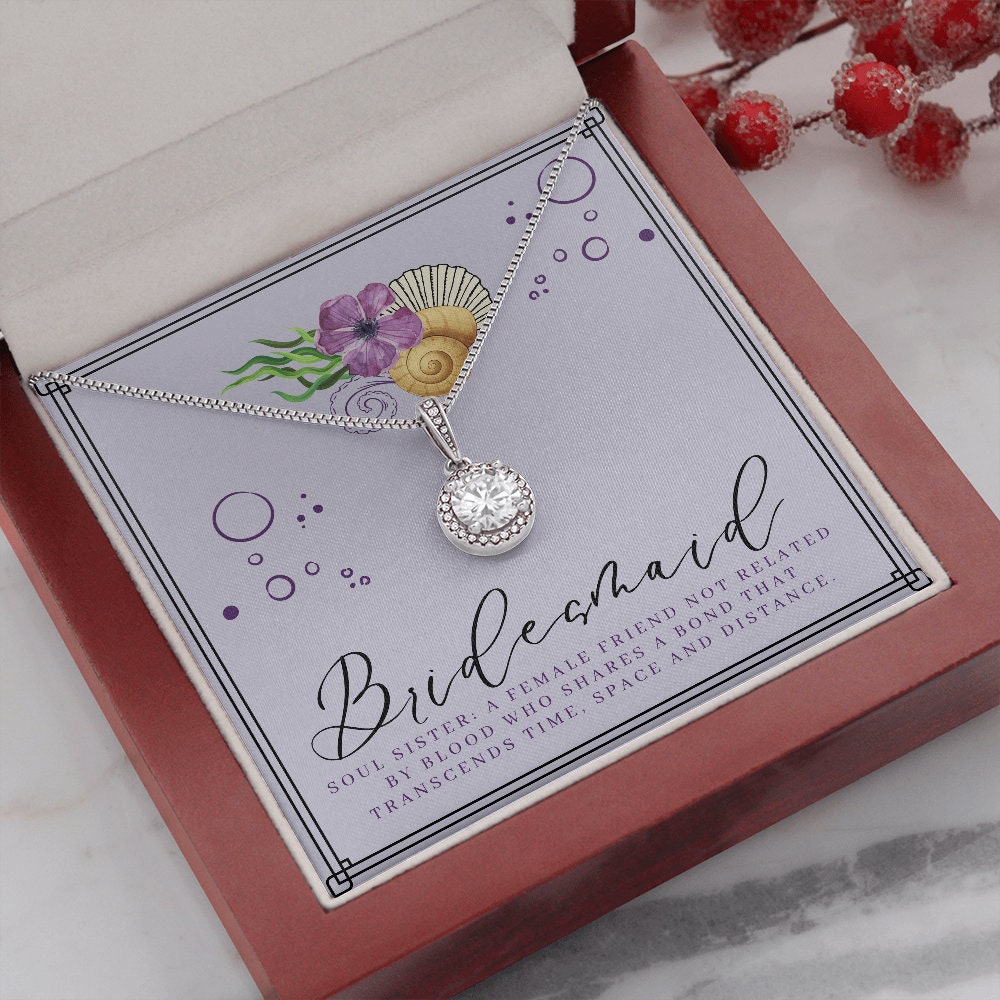 Mermaid Theme Bridesmaid Gift - Necklace