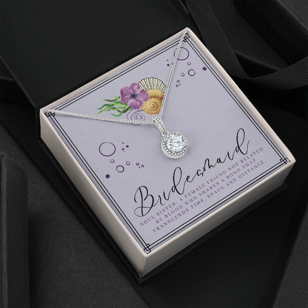 Mermaid Theme Bridesmaid Gift - Necklace