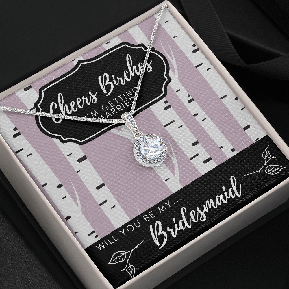 Cheers Birches Bridesmaid Necklace