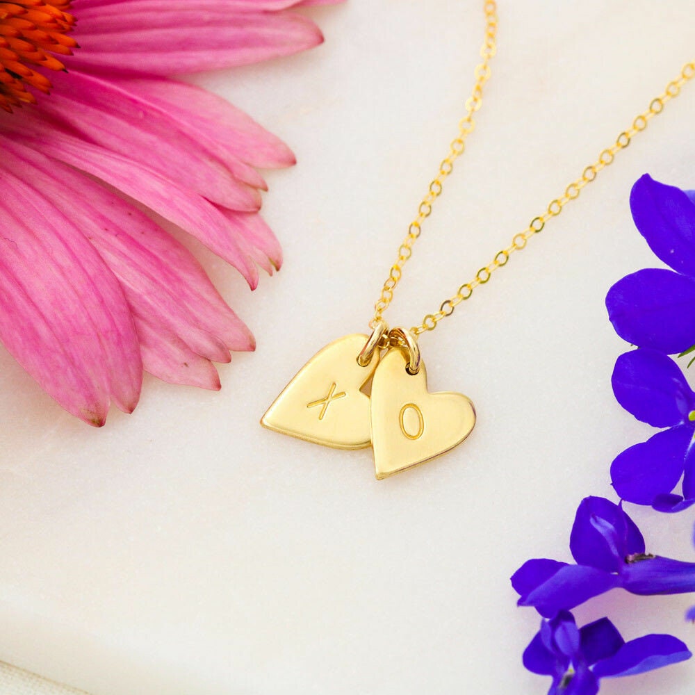 Beauty and the Beast Gold Bridesmaid Proposal Necklace Box with Monogram