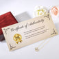 Terracotta Bridesmaid Proposal Gift in optional wooden box with Heart Necklace
