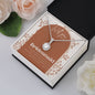 Terracotta Bridesmaid Proposal Necklace Gift