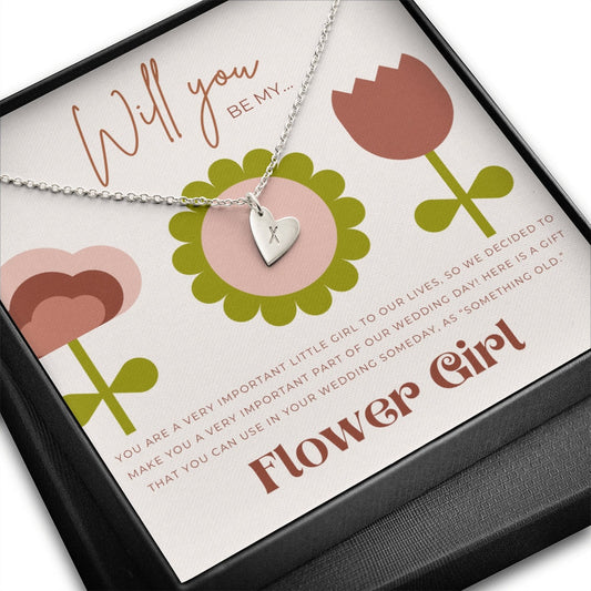 Terracotta and Cinnamon Flower Girl Proposal Gift