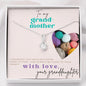 Necklace for Grandmother, for Mothers Day, Birthday, Special Occasion, from granddaughter, knitting, crochet, yarn