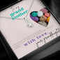 Necklace for Grandmother, for Mothers Day, Birthday, Special Occasion, from granddaughter, knitting, crochet, yarn