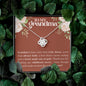 Card and Necklace for Grandmother, Grandma, For Wedding, Mothers Day, Birthday, Marsala, Terracotta, Cream, Dusty Rose, Boho, Retro