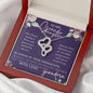 Gift for Granddaughter Graduation from Grandmother, Heart Necklace, College, High School, Graduation Gift
