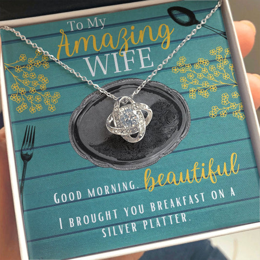 To Amazing Wife, Breakfast in Bed, Mothers Day Gift, Birthday Gift