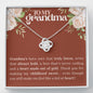 Card and Necklace for Grandmother, Grandma, For Wedding, Mothers Day, Birthday, Marsala, Terracotta, Cream, Dusty Rose, Boho, Retro