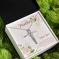 Cross Pendant for Mother, from daughter, from son, religious, Mothers Day Gift