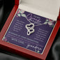 Gift for Granddaughter Graduation from Grandmother, Heart Necklace, College, High School, Graduation Gift