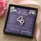 Gift for Granddaughter Graduation from Grandmother, Heart Necklace, College, High School, Graduation Gift