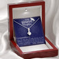 Granddaughter Graduation Gift from Grandmother, Commencement Jewelry, High School, Navy Blue