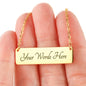 Personalized Graduating Class Necklace, Commencement Gift