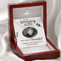 Necklace for Wife, Breakfast in Bed, On a Silver Platter, Humor, Funny, Mothers Day Gift, Birthday, Anniversary